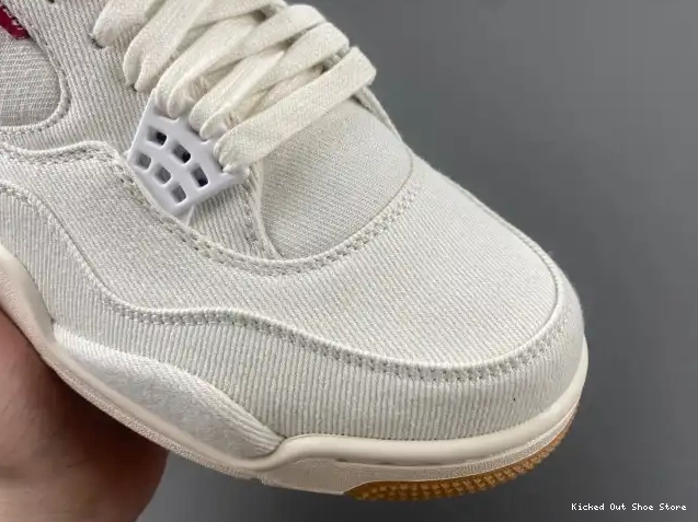 Kick Theory x Air AO2571-100 4 'White' Jordan Levi's 0519